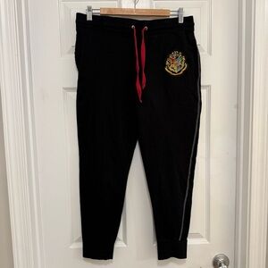 Like New Universal Studios Harry Potter Hogwarts Crest Joggers